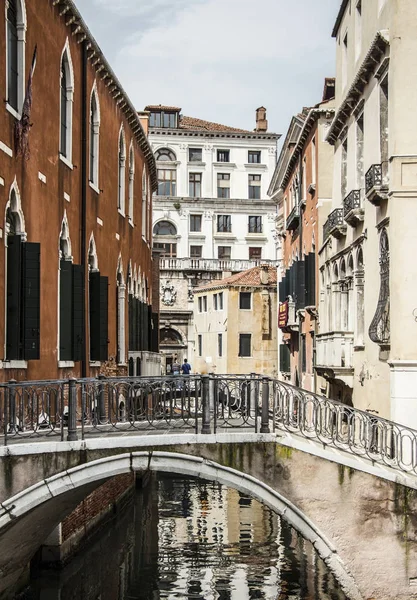 Gemütliche Innenhöfe Von Venedig — Stockfoto