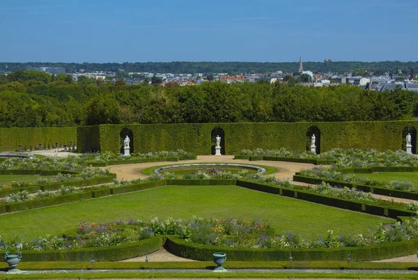 Trädgårdarna Versailles Berömda Landmärke — Stockfoto