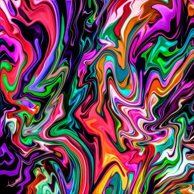 Sıçramalı soyut renkli arkaplan