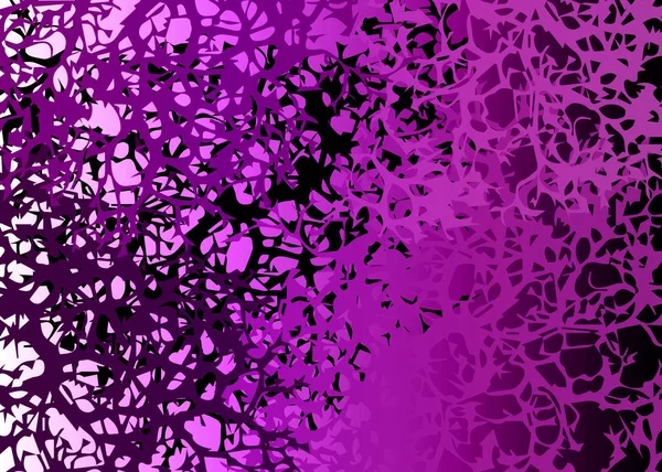 Abstrakte Geometrische Korallenriff Violette Textur Hintergrund Mehrfarbig Dunkelviolett Rosa Floralen — Stockvektor