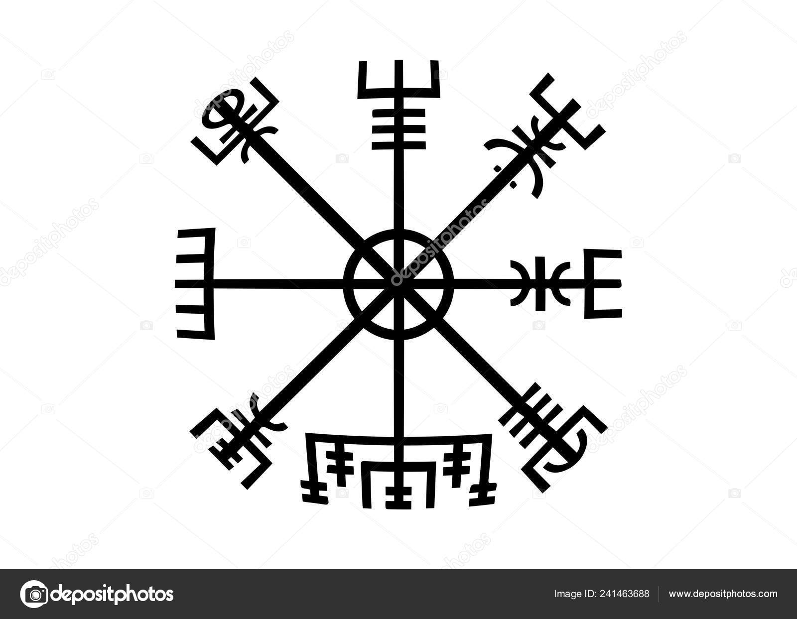 dedleg - The Vegvísir is an ancient Icelandic magical...