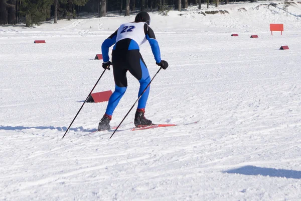 Winter Sports Ski Resort Ski Slope Views — Stock Photo, Image