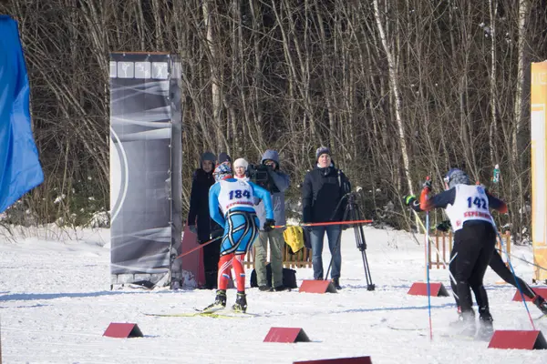 Russia Berezniki Marzo 2018 Atleta Super Gara Nelle Competizioni Chiama — Foto Stock