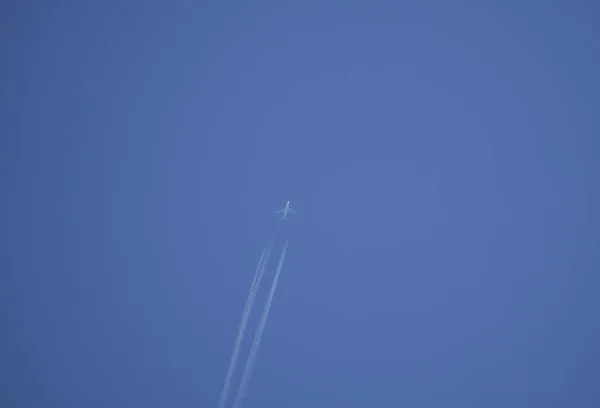 Plane Sky — Stock Photo, Image