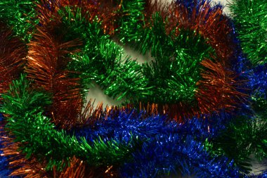 Noel Noel dekorasyonları üzerinde üç yıldız süsler. gelin teli ,