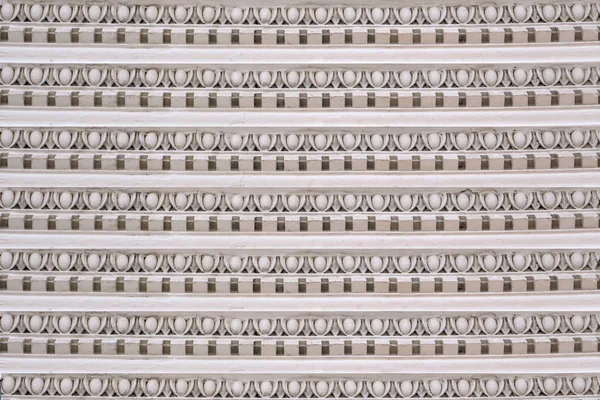 Gips Wzorce Dla Kolumn Oraz Wnętrza Białym Tle — Zdjęcie stockowe