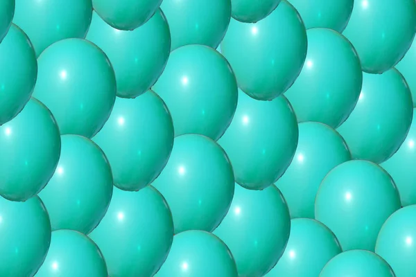 Κοντινό Πλάνο Πλαστικό Πολύχρωμο Μπλε Μπάλα Στην Παιδική Χαρά — Φωτογραφία Αρχείου