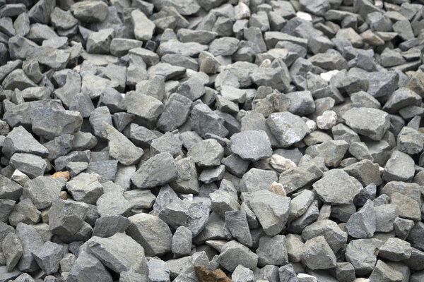 Many type of gravel pebble for Texture Background