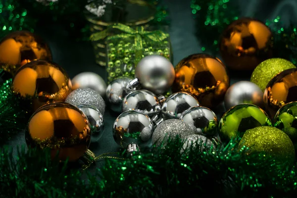 Árbol Navidad Disco Fondo — Foto de Stock
