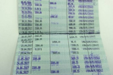 Banka hesapları elektronik hesap tablosu. Mali dolandırıcılık, denetim ve analiz incelenmesi kavramı