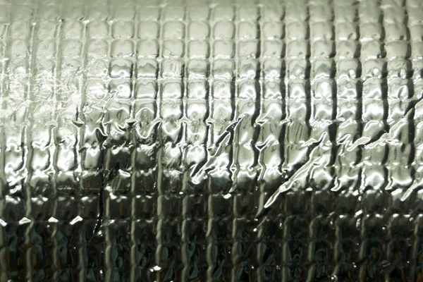 Silver Bakgrund Från Metallfolie Dekorativa Pappersstruktur — Stockfoto