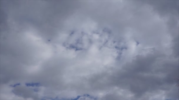 Obloha Mraky Malebné Sezóny — Stock video