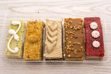 Ev yapımı elma pasta ve dondurma zemin