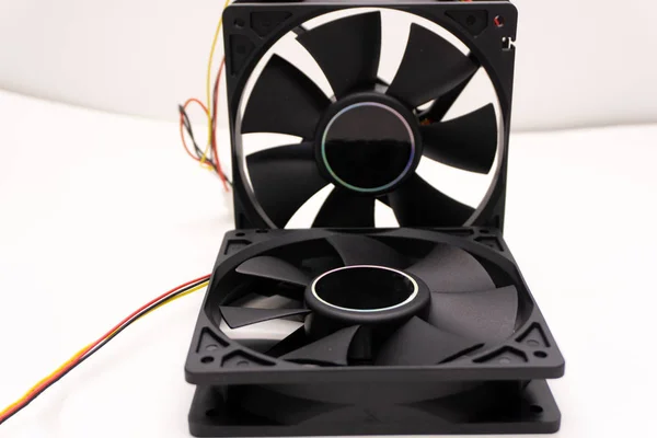 Computer Mit Wasserkühlsystem Der Luftgekühlten Hochleistungsfähigen Modern Fan Und Ram — Stockfoto