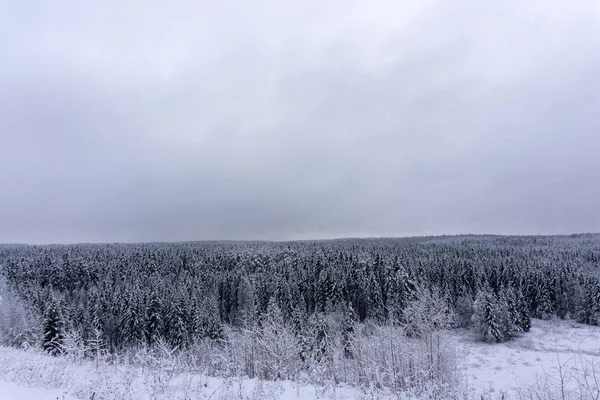 Zima Górach Naturalnej Scenerii Odkryte Niebo — Zdjęcie stockowe