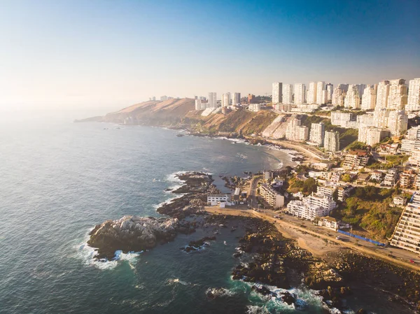 Paisaje Urbano Del Mar Chile — Foto de Stock