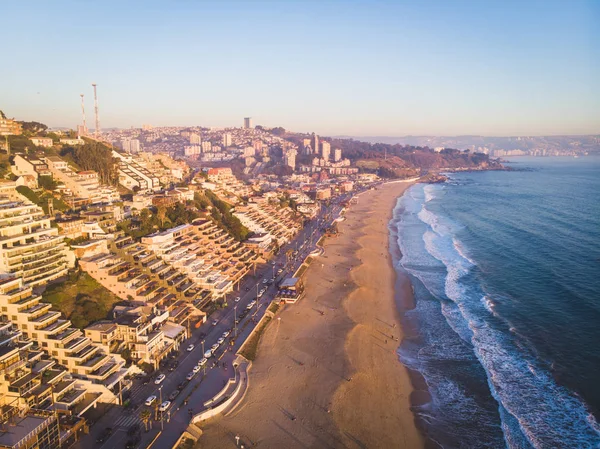 Cityscape Del Mar Şili — Stok fotoğraf