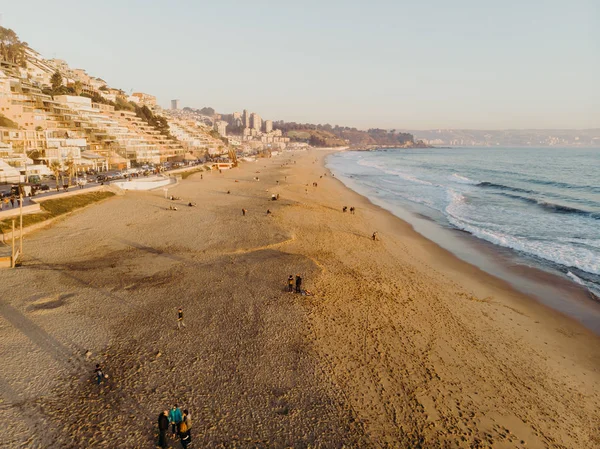 Paisaje Urbano Del Mar Chile — Foto de Stock