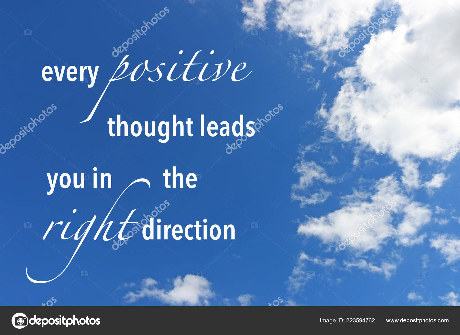 Inspirational Educational Quote Blue Sky Background Stock Photo Image By C Mudpaws08 Gmail Com