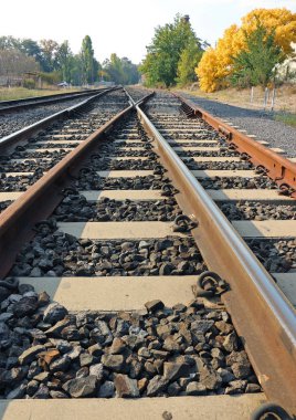 düzeyi kavşak veya elmas geçiş demiryolu parça yapılandırma