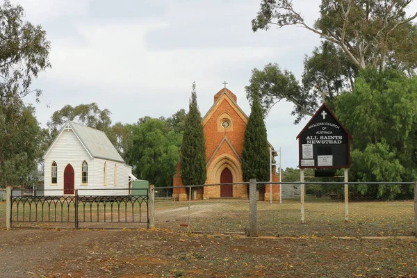 Newstead Australia Abril 2016 All Saints Anglican Church 1868 También — Foto de Stock