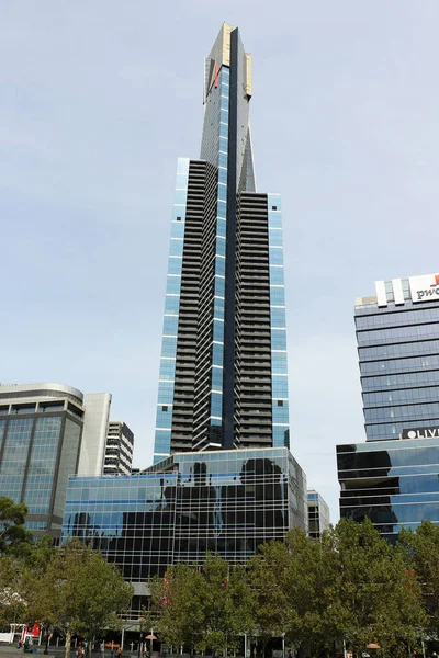 Melbourne Australia Marzec 2017 Wieża Eureka 2006 Jest 297 Metrów — Zdjęcie stockowe