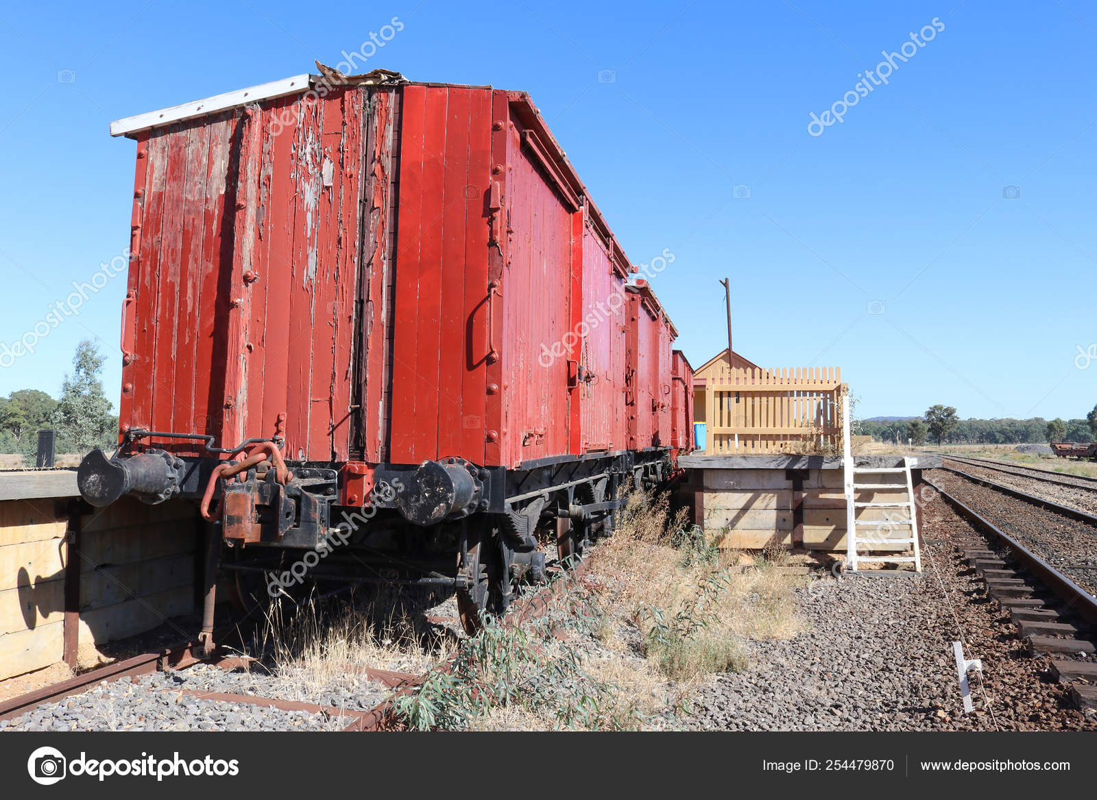 wooden train carriages
