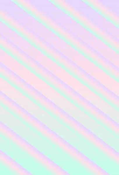 Модна ілюстрація плакат голографічний рожевий синій неоновий стиль — стоковий вектор