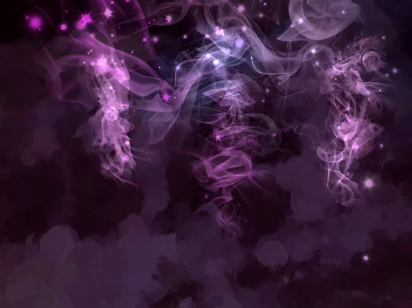 Pincel violeta trazo fondo abstracto textura oscura — Foto de Stock