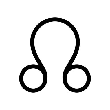 Rahu gezegeni sembolü. Ay düğümü yükseltiliyor. Vektör işareti. Astrolojik takvim. Zodiacal siyah beyaz yıldız falı. Taslak çizimi. Jyotisha. Hinduizm, Hindistan ya da Vedik astrolojisi