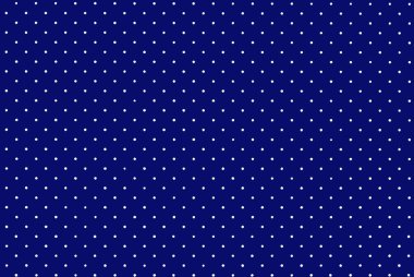 Mavinin üzerindeki küçük beyaz dairelerin arka planı. Doku benekli