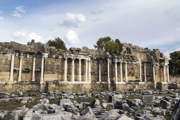 Lato Turchia Ottobre 2019 Fontana Monumentale Ninfeo — Foto Stock