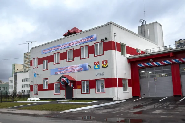 Kudrovo Regio Leningrad Rusland Oktober 2019 Detachering Van Staatsbrandweer Van — Stockfoto