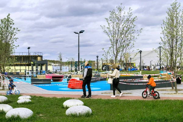 Rusko Leningradská Oblast Května 2020 Park Mega Vesnici Kudrovo Leningradská — Stock fotografie