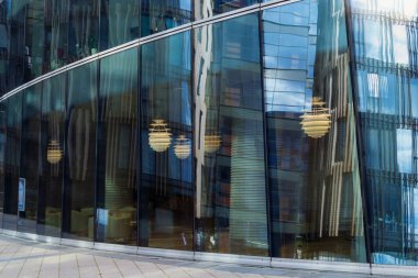 Saint Petersburg 'da modern bir iş merkezinin parçası. 