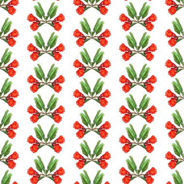 Nar çiçekleri ile Seamless modeli