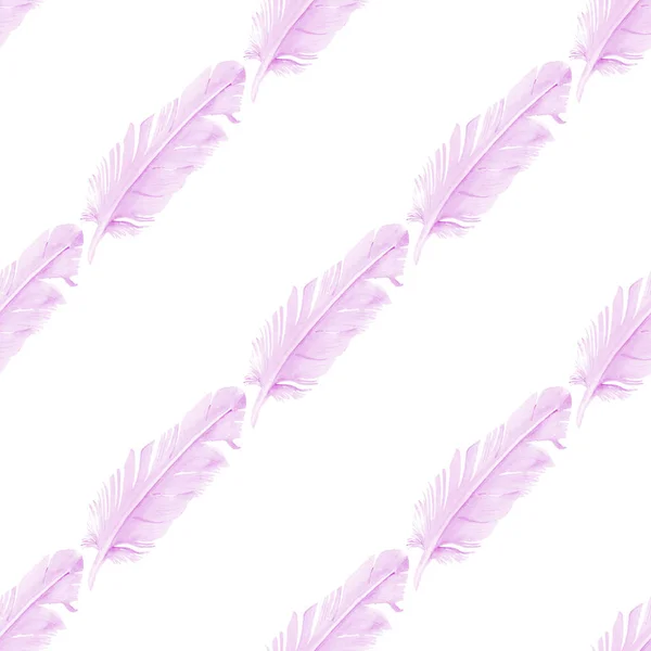Seamless pattern with pigeon feathers — Stock Photo, Image