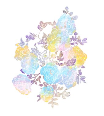 Klasik romantik güller.