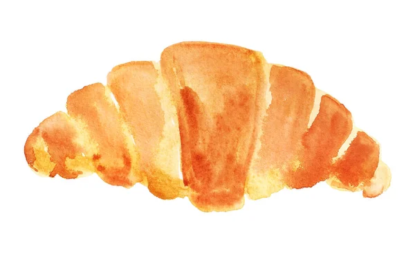 Färsk välsmakande croissant. — Stockfoto