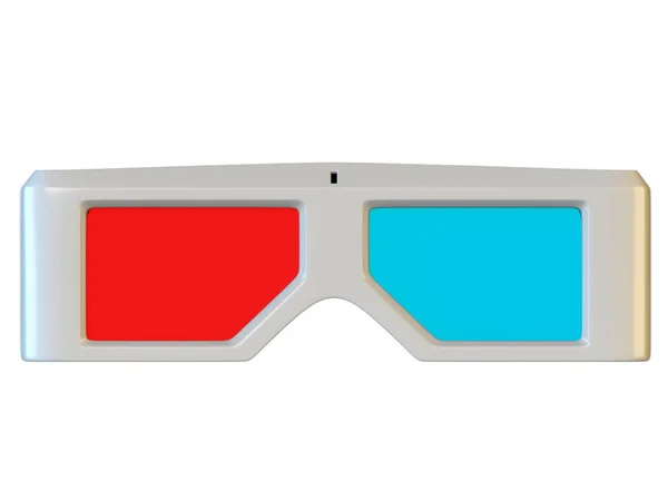 Okulary Białym Tle Ilustracji Tle — Zdjęcie stockowe