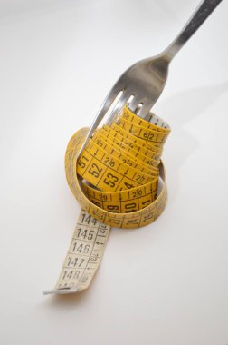 Metre metal çatal satırları