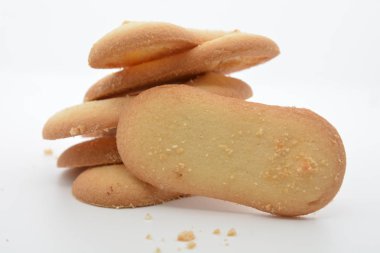 Tatlı bisküvi kedi dili pasta yemek