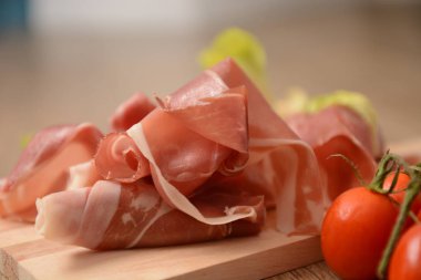 İtalyan prosciutto parma tipik gurme gıda