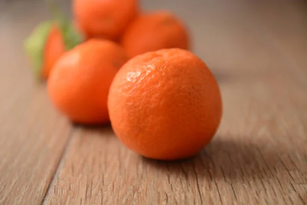 Vers Mandarijnen Vruchten Oranje Voedsel Agricolture Natuur — Stockfoto