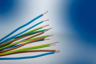 220 voltluk elektrik kabloları.