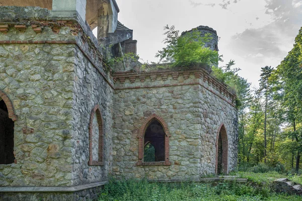 Ruinas Castillo Eslovaco Brodzany Propiedad Familia Oldenburg — Foto de Stock