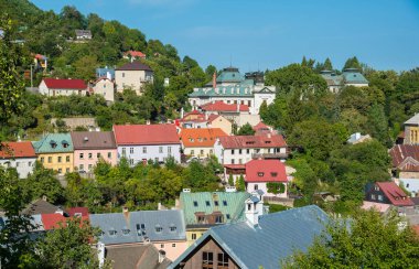 Banska Stiavnica eski bir ortaçağ madencilik merkezi. Unesco Miras Kasabası