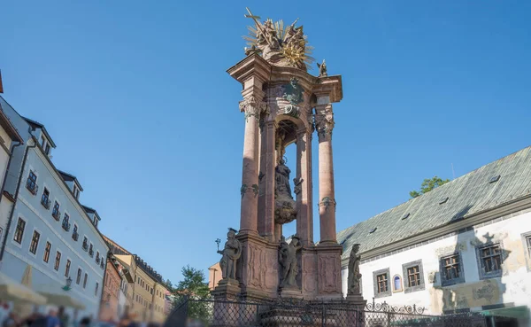 Plague Column Slovak Banska Stiavnica — Stock Photo, Image