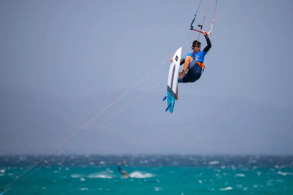 Fuerteventura World Cup 2018 Gka Kitesurf Strapless Freestyle 2018 Playa — Stock Photo, Image