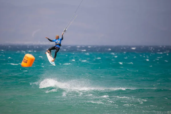 Fuerteventura World Cup 2018 Gka Kitesurf Strapless Freestyle 2018 Playa — Stock Photo, Image